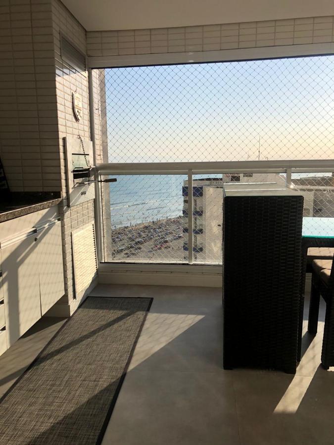 Apartamento Jardim Do Mar, Frente A Praia Praia Grande  Exterior foto
