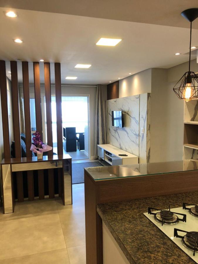 Apartamento Jardim Do Mar, Frente A Praia Praia Grande  Exterior foto